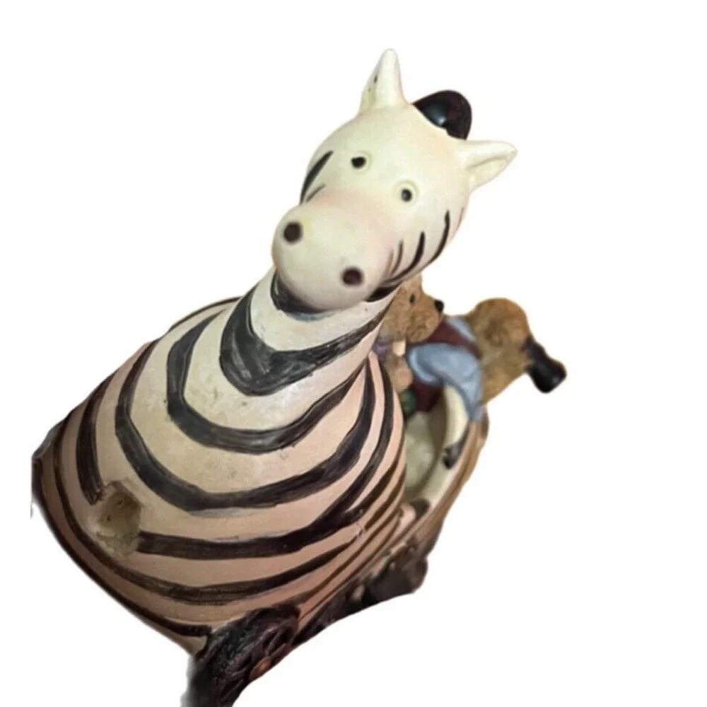 Boyd’s The Bearstone Collection Zac The Zebra With Zoey What A View